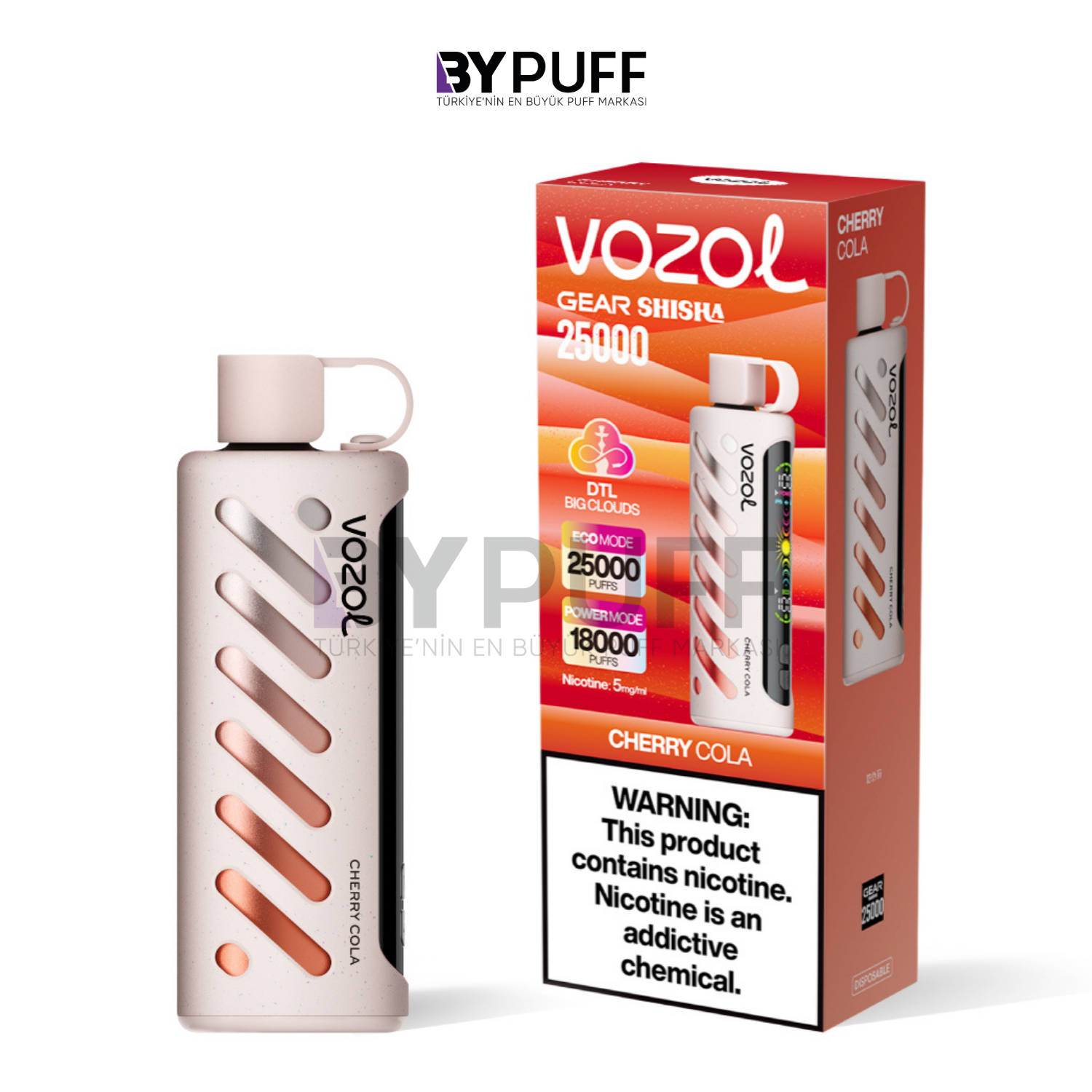 Vozol Gear Shisha 25000 Cherry Cola