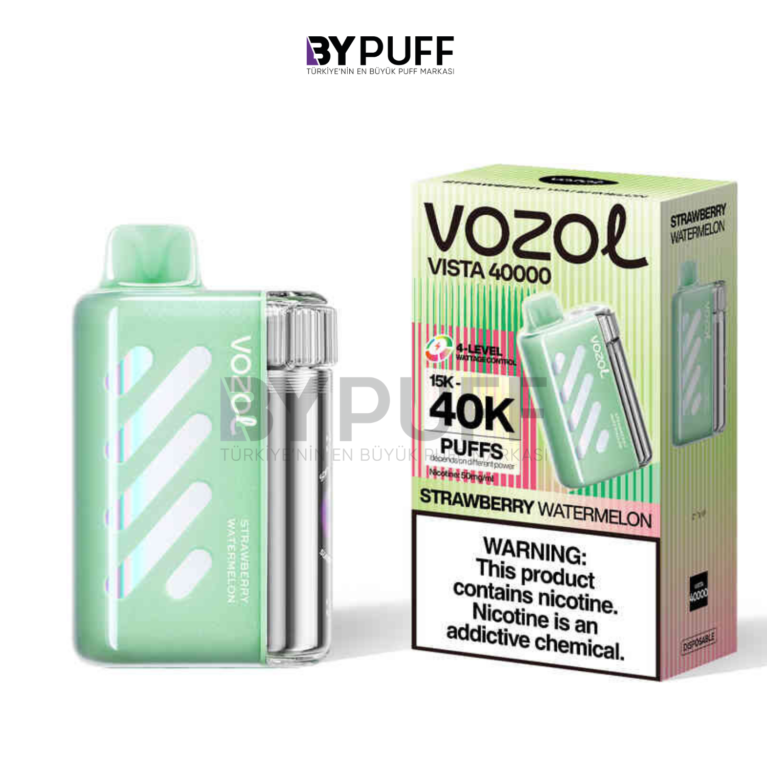 Vozol Vista 40000 Strawberry Watermelon