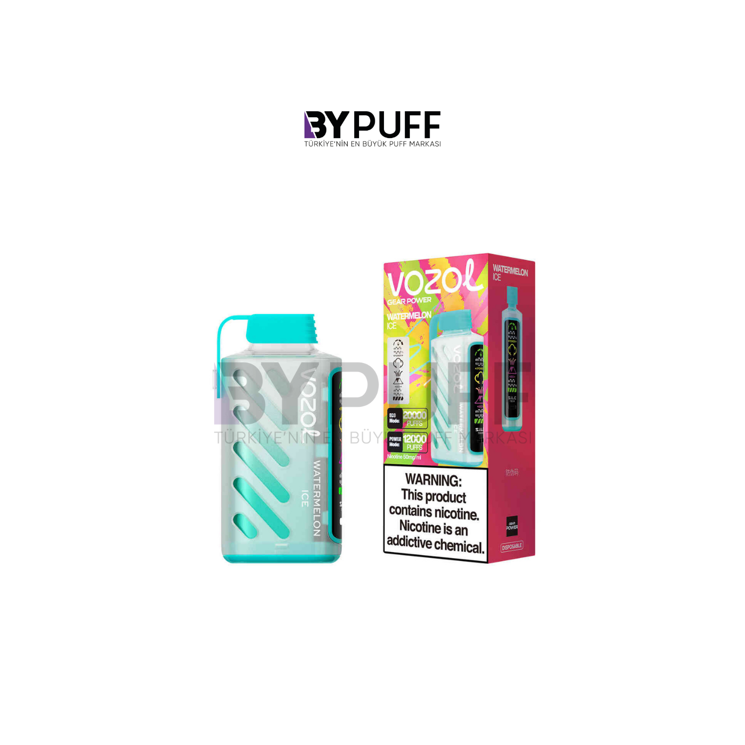 Vozol Gear Power 20000 Watermelon Ice