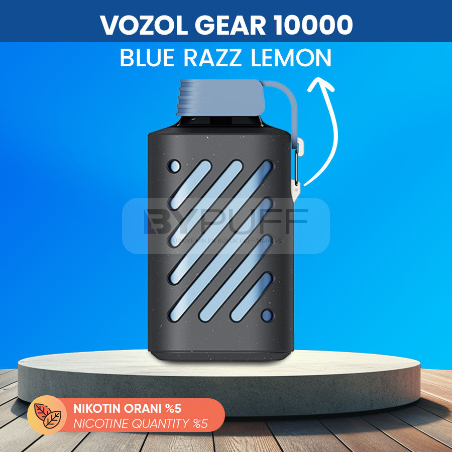 Vozol Gear 10000 Blue Razz Lemon