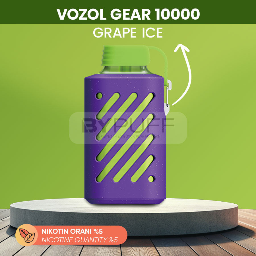 Vozol Gear 10000 Grape Ice