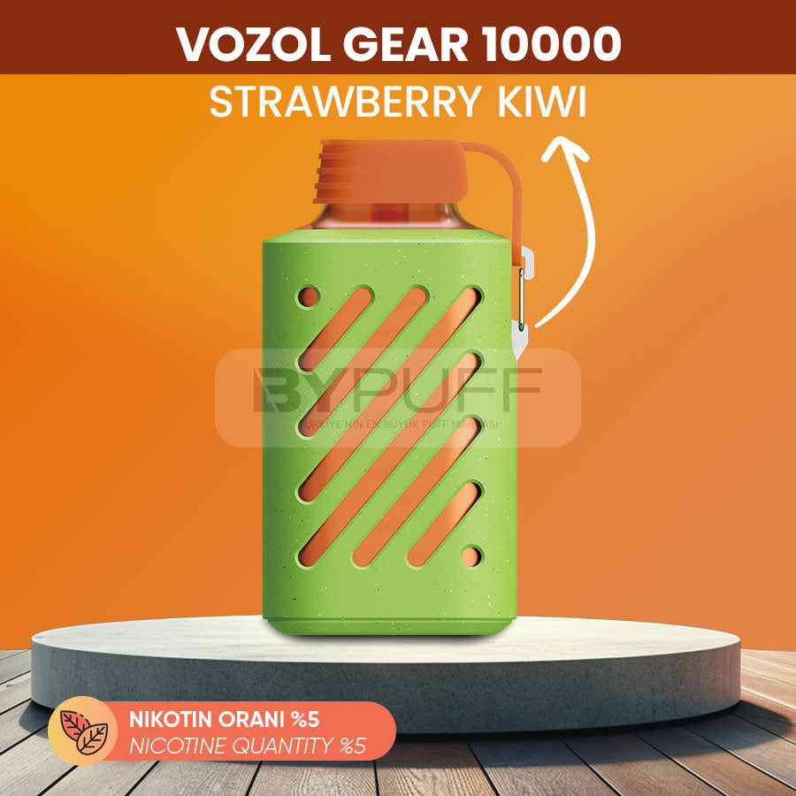 Vozol Gear 10000 Strawberry Kiwi