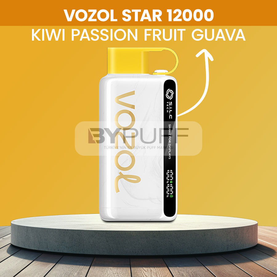 Vozol 12000 Kiwi Passion Fruit Guava