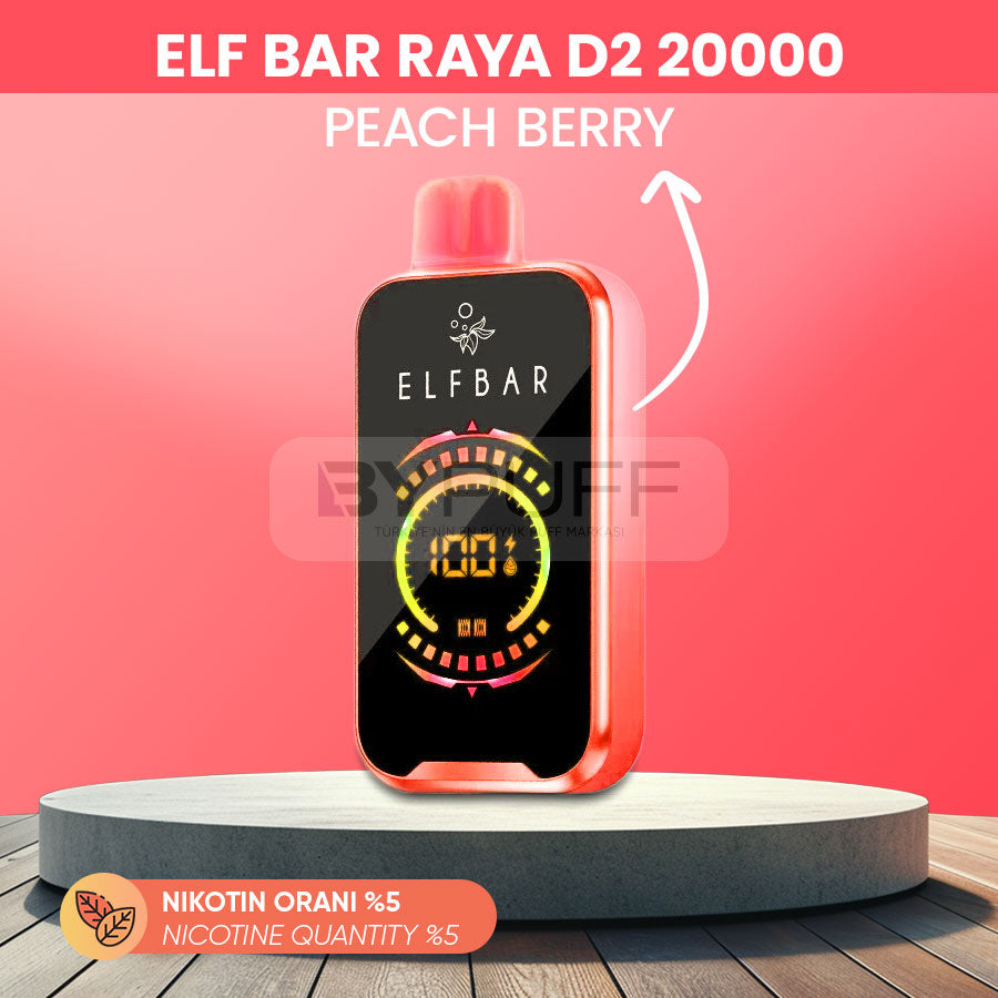 Elf Bar 20000 Peach Berry